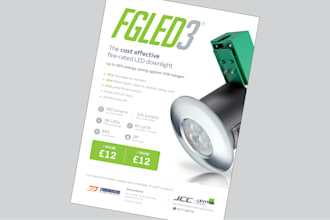 design a flyer or bifold brochure for your business