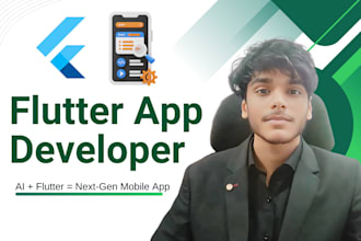 develop ai powered android and ios apps using flutter and advanced technology