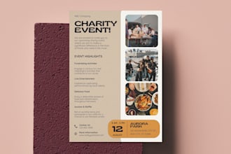 design stunning flyers for business, events, and promotions