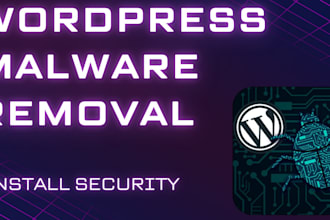 do wordpress malware removal and install security