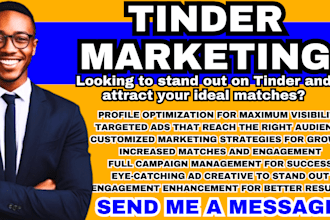tinder marketing tinder profile optimization dating app marketing tinder app