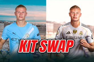 edit your photo with any jersey or outfit swap