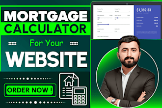 create a custom dynamic mortgage calculator for your website