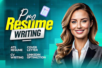 write your resume, cover letter and optimize linkedin profile