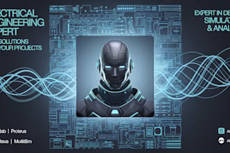 assist you in electrical engineering design task using multism matlab proteus