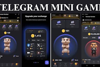 build telegram crypto game telegram mini app telegram mini game tap to earn game