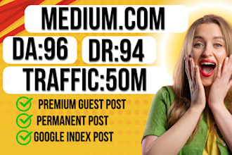 write and publish article on timebusinessnews and medium,com premium guest post
