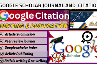 write and publish your research article in a peer reviewed indexed journal