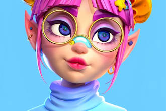 do 3d character modeling 3d character design 3d character rigging 3d animation