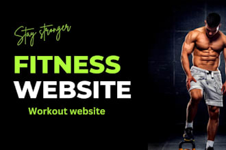 develop a fitness tracking and workout plan website with mern stack