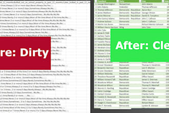 do ms excel data cleaning formatting, merging, splitting, sorting, and deduping