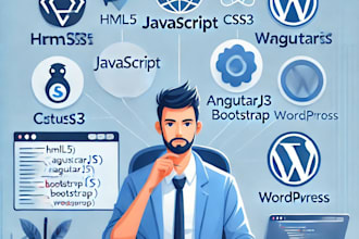 fix your website issues quickly javascript, angularjs, wordpress, react, CSS