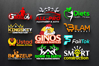design logo and brand identity for your business nd company