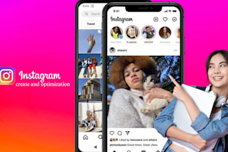 create instagram account and threads account optimize