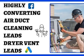 generate air duct cleaning leads dryer vent leads hvac leads cleaning leads