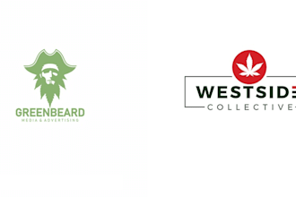 do minimalist weed logo design 24 hours