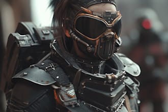 paint a warhammer 40k character for you