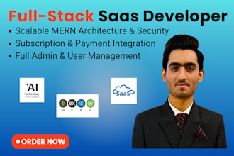 be your expert full stack saas developer for web app mvps