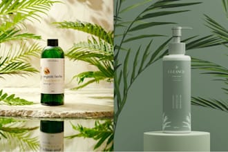 do perfect product label design and cosmetic label design