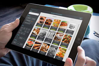 develop self ordering kiosk app, pos app, kiosk software, self service kiosk app