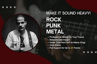 be your expert producer for heavy rock and metal anthems