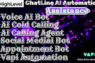 develop ai cold calling agent, chatbot for inbound and outbound calls with vapi