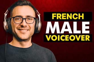 record artificial french voice over