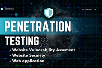 do penetration testing vulnerability report and website security