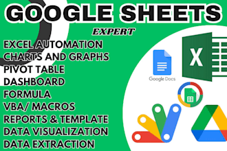 automate excel or google sheets with formulas, macros, vba, and pivot tables