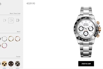 prepare and customize any 2d 3d watches on shopify kickflip zakeke shopify store
