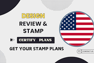 review and stamp as a licensed civil and structural engineer