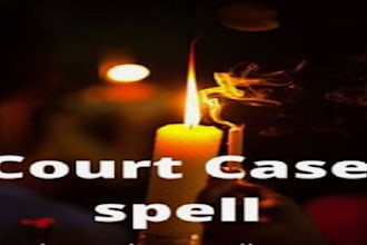 cast a powerful court case spell to help you win all your legal battle