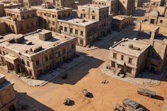 do 3d game environment , reskin, level design, game asset, unity 3d model scenes