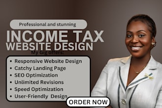 accounting website tax website bookkeeping website tax landing page website