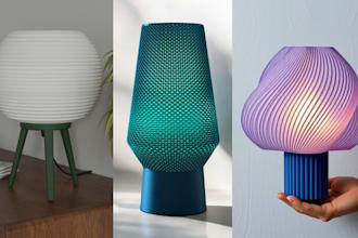 3d lamp design and modeling