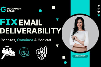 fix email deliverability spam, do sales content, promotional newsletter