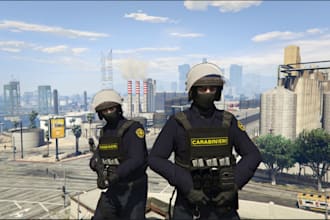 make custom fivem clothings, mc kuttes both patch, fivem eup biker vests, police