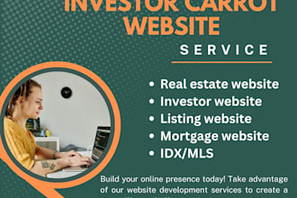 build investor carrot website, real estate website, on investor carrot