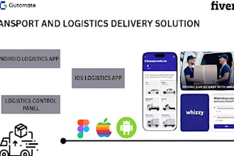 build logistics app, parcel delivery app, courier delivery app