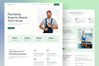 create construction, plumbing, contractor, remodeling, hvac, solar panel website