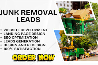 generate junk removal leads junk cleaning leads junk removal website