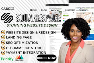 design pod website, squarespace website and redesign, zakeke,  products uploads