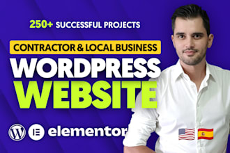 develop contractor, roofing, plumbing, hvac, construction website design