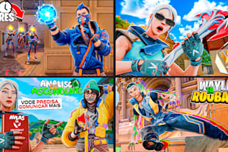 create a professional valorant thumbnail