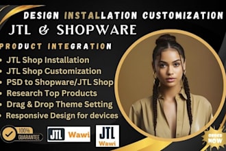 design jtl shop and shopware shop or setup shopware store, jtl wawi meta SEO
