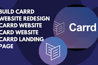build carrd website redesign carrd website card website carrd landing page