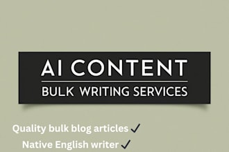 write blog posts in bulk using chat gpt and claude
