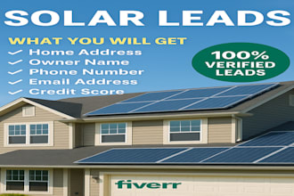 provide solar leads and roofing leads through google map