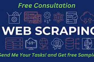 build custom python web scraping and browser automation bots