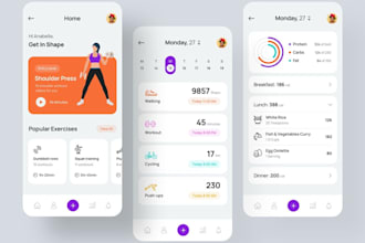build custom health and fitness app, yoga app, workout app